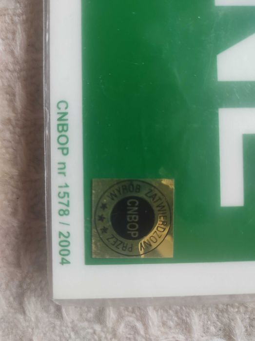 Tablica Informacyjna Wyjście Ewakuacyjne