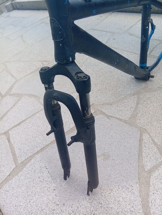 Quadro de alumínio e forquilha