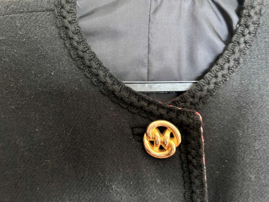 Casaco de fazenda de lã