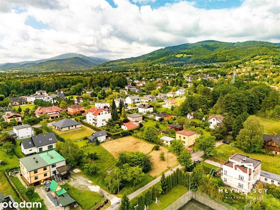 Płaska,prostokątna działka budowlana w Wilkowicac - Widok 6