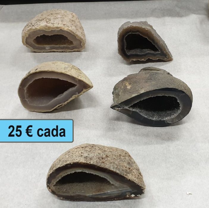 31 Geodos Ágata Natural - diversos