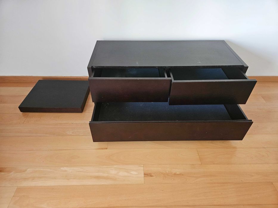 Mobília de Sala em Wengue + Mesa Jantar + 6 Cadeiras