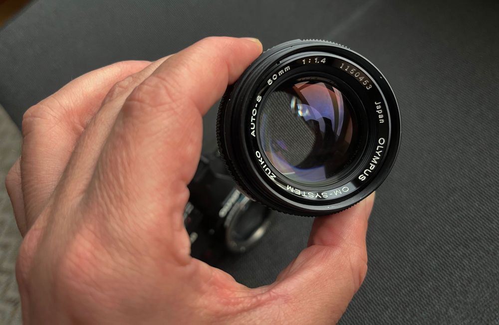 Olympus OM-4 Ti + Zuiko 50mm f/1.4 (latest multicoated version)64739210902659122