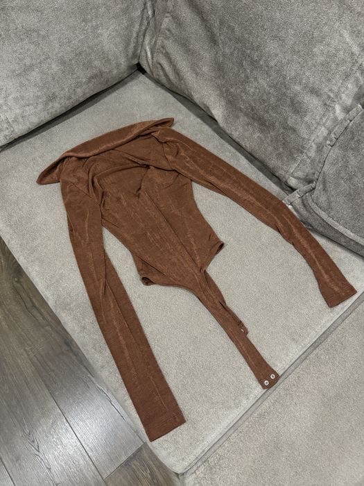 Боді з довгим рукавом