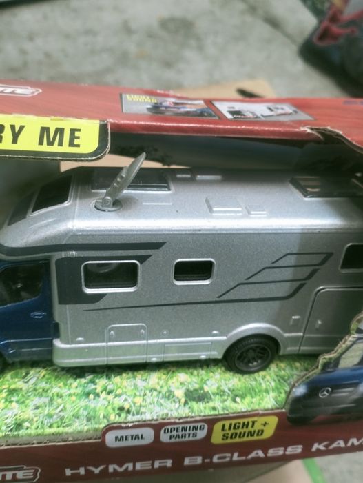 Majorette hymer b-class kamper nowy resorek autko duży dźwięk i światł