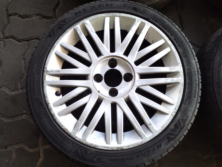 Jantes Lancia R16 Com Pneus 195/45 Furação 4X98