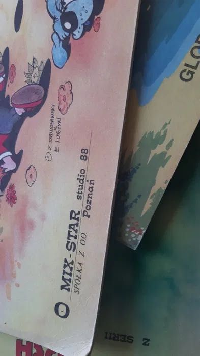 3 szt komiksy Dawidi Sandy„Przyjaciele”Sidła”,,Nowa wyspa skarbów”1988