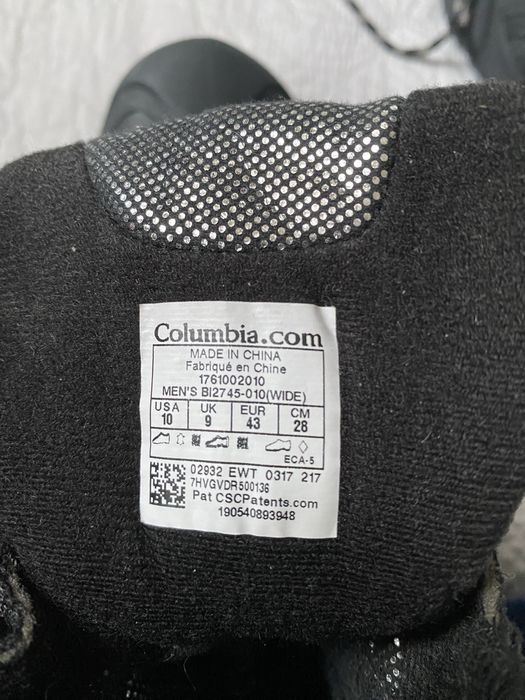 Ботинки Columbia
