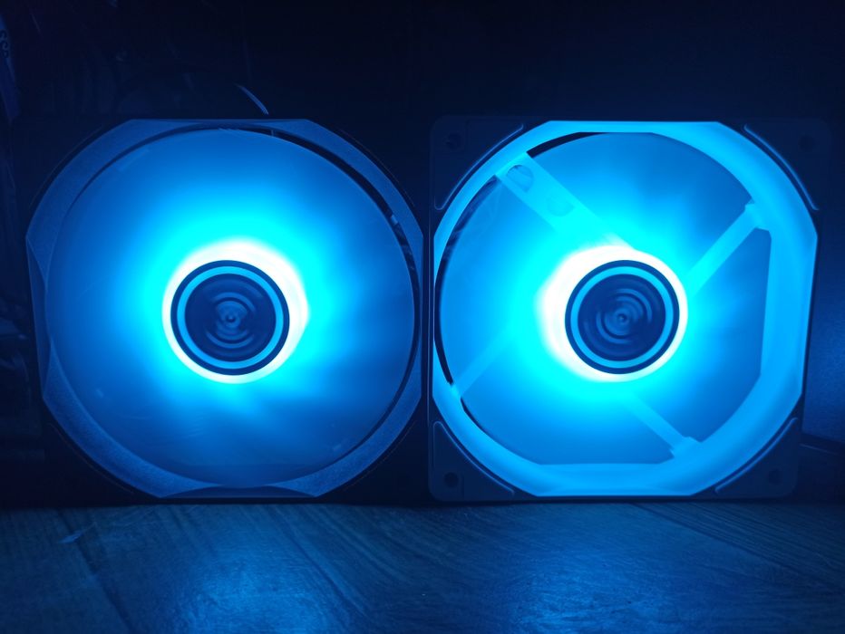 Wentylator JEYI 120mm aRGB / PWM Aura Sync RGB - biały