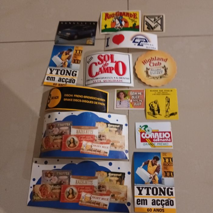 Cromos e autocolantes ver fotos preço meramente ilustrativo