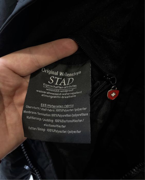 Оригінальна чоловіча зимова куртка пуховік Wellensteiyn M-L в ідеалі