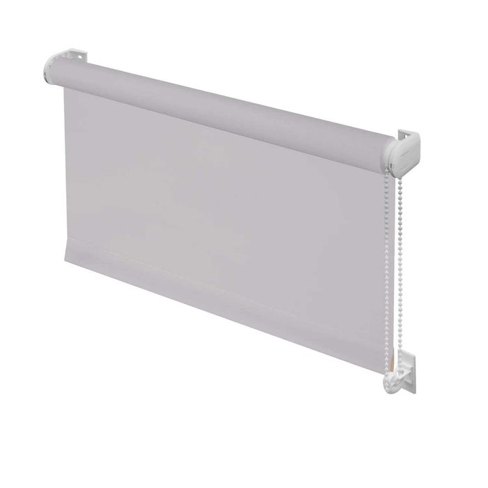 Dwie rolety LIGHT szare z OBI  90/170 cm + 95/240 cm