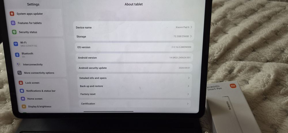 Xiaomi Pad 6 - 256Gb
