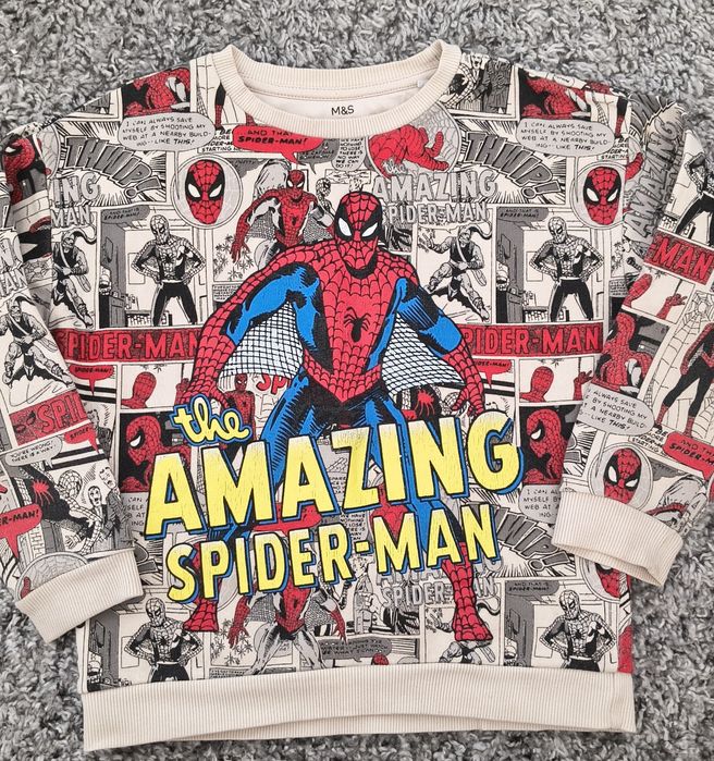 Bluza 122 Spiderman Marks& Spencer