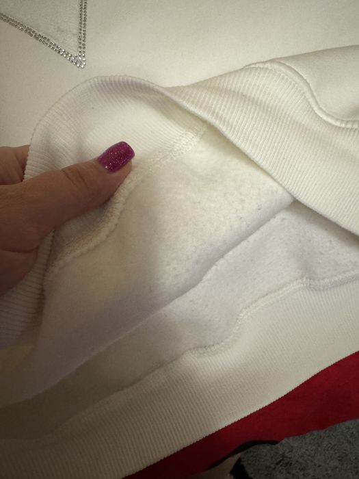 Тепла біла кофта