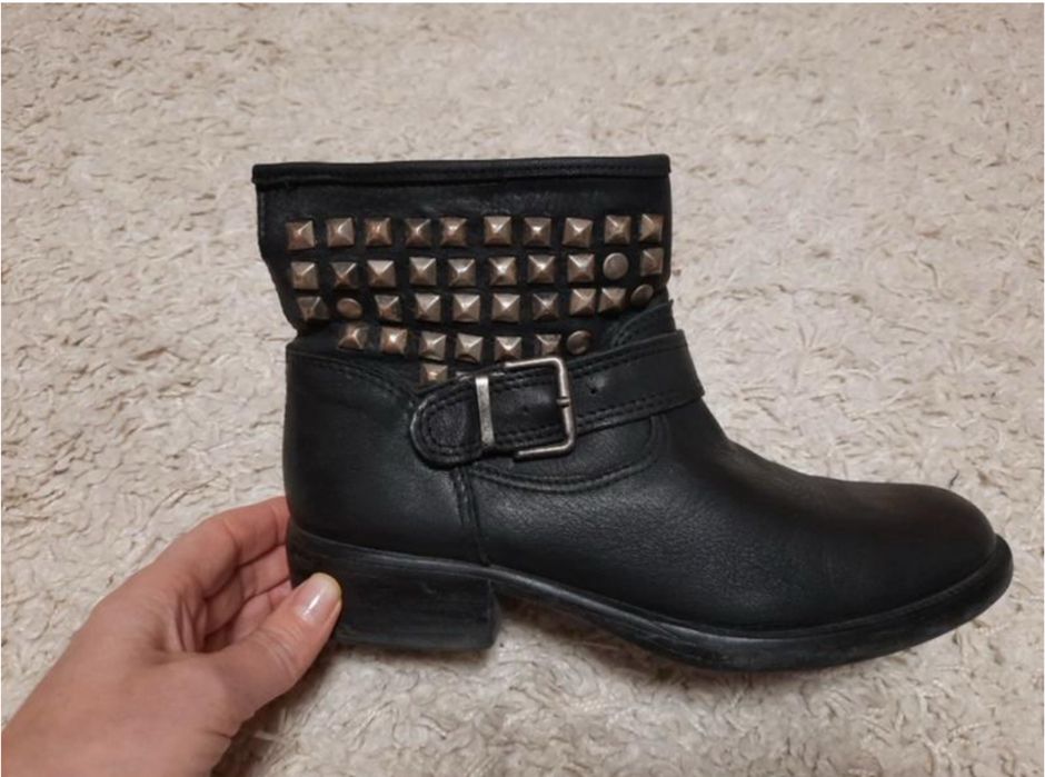 Ботинки  кожаные челси 40, 40,5 размер