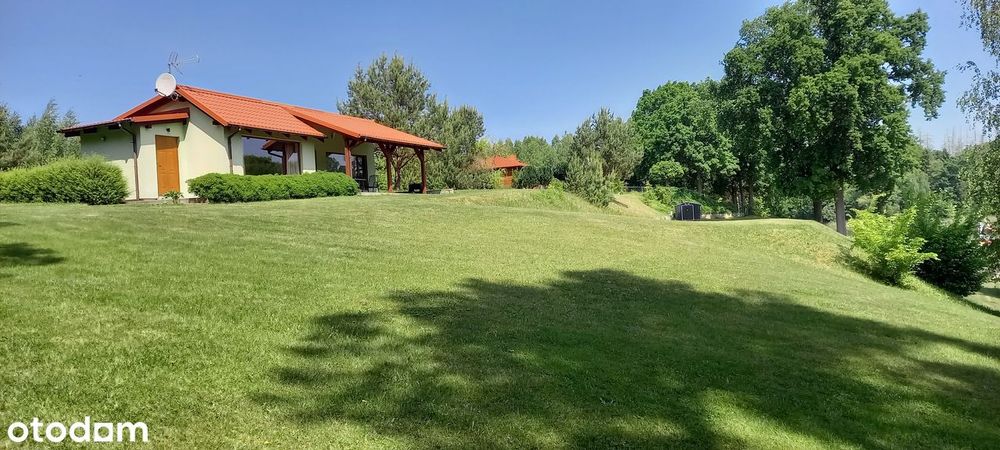 Dom w Garbiczu z działką 2550 m kw. nad jeziorem