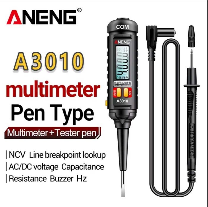 Tester napięcia multimetr próbnik indukcyjny śrubokręt ANENG A3010