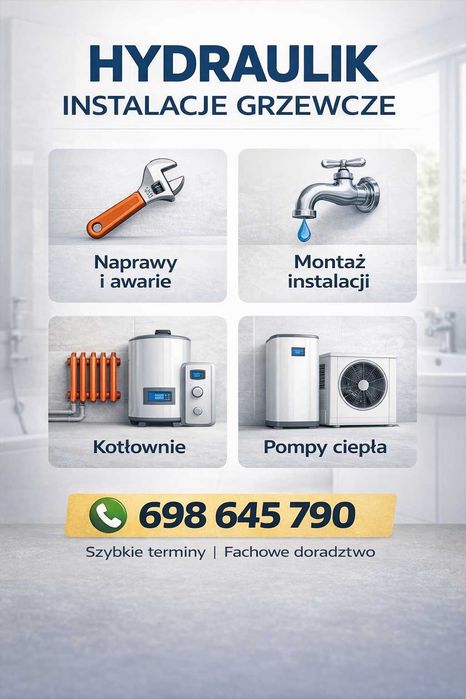 Hydraulik | Kotłownie | Pompy ciepła