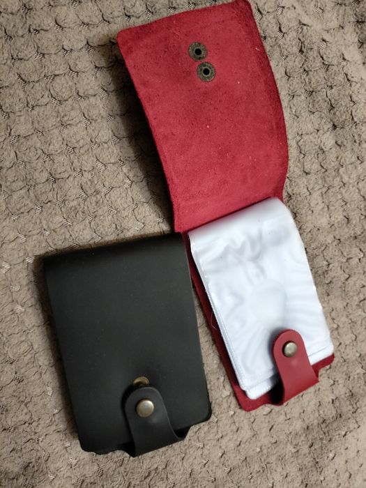 Тримач для карток шкіряний