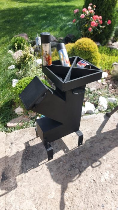 Мангал на колесах