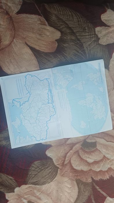 Контурна карта та Атлас 9 клас