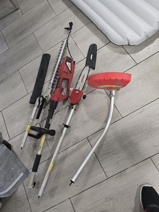 Sekator piła podkaszarka nożyce urzadzenie wielofunkcyjne 900w hecht9