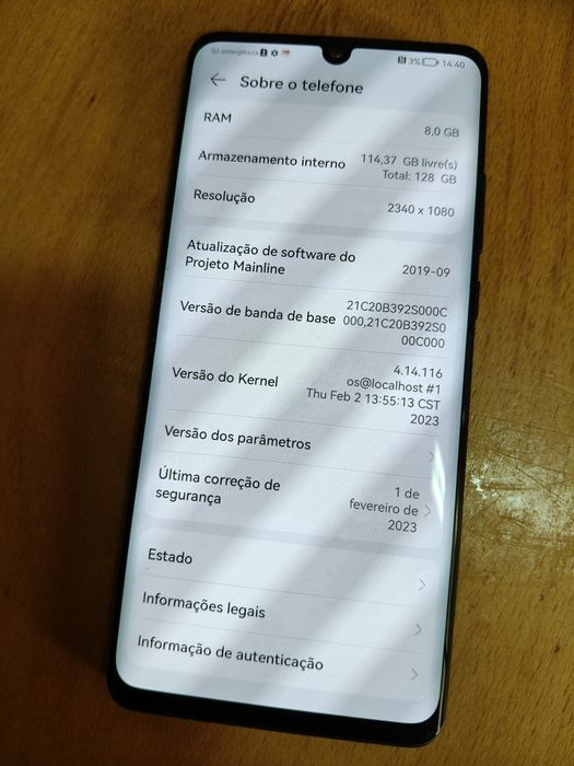 Smartphone Huawei p30 pro