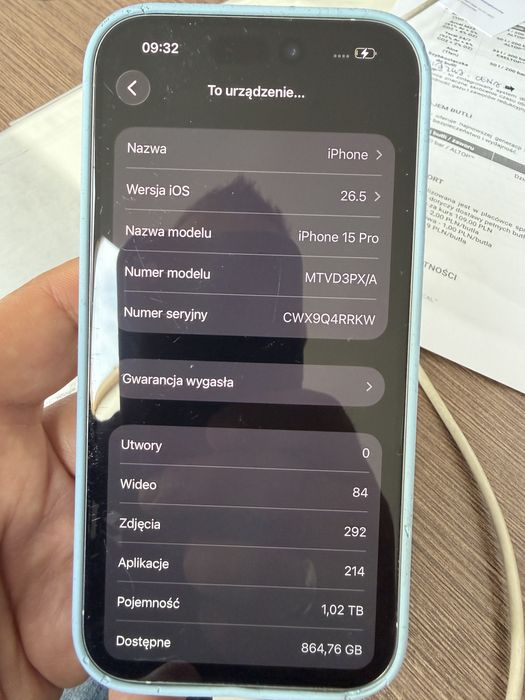 Iphone 15 pro 1 tb