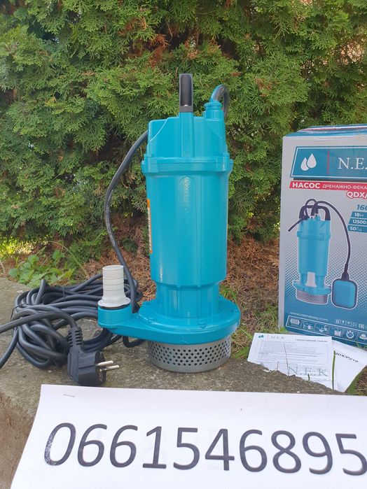 Фекальный Дренажный Насос 1,5 kW Польский (ТІЛЬКИ ДОСТАВКА ПОШТОЮ)