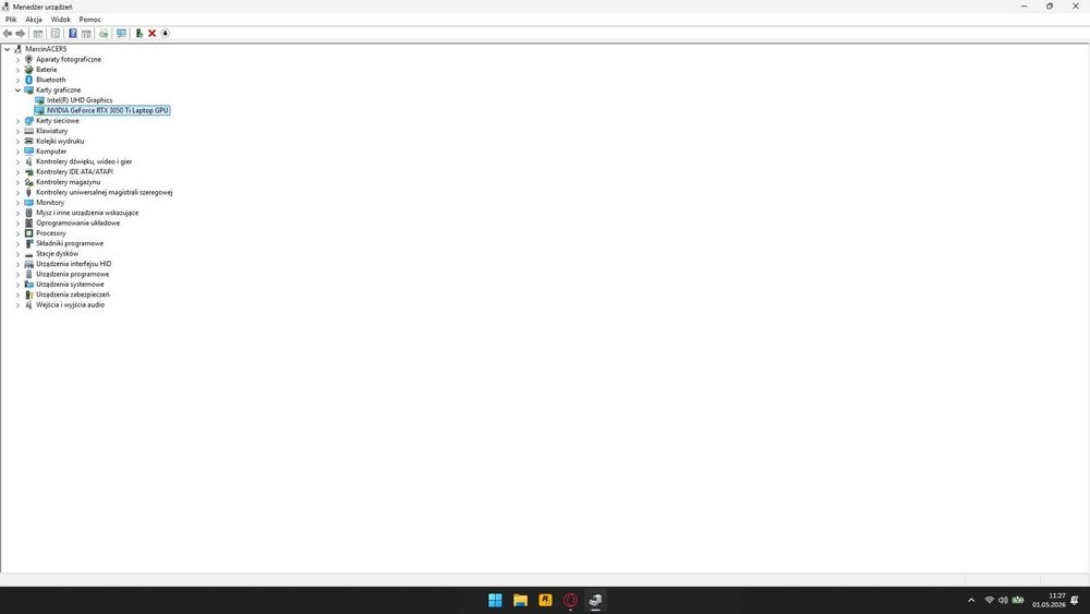 Acer Nitro 5 3050Ti