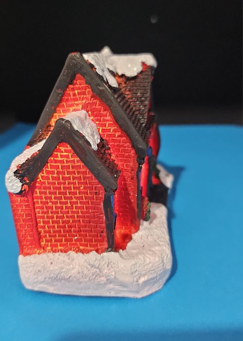 Ozdoba świateczna - Mini domek Bożonarodzeniowy