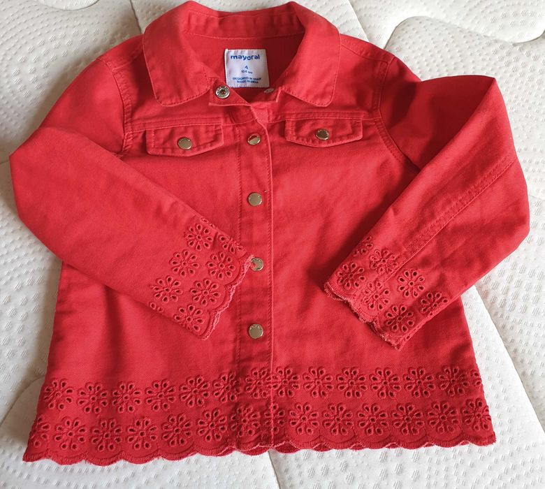 Casaca Mayoral de ganga mais Sapatilhas Adidas