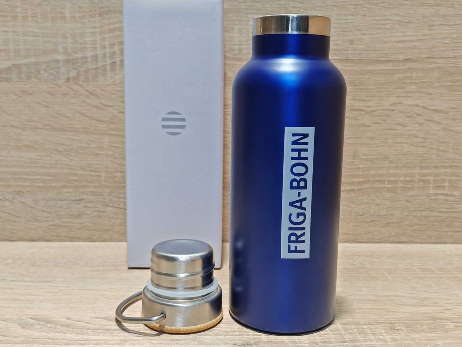 Butelka termiczna 500ml szczelna niebieska