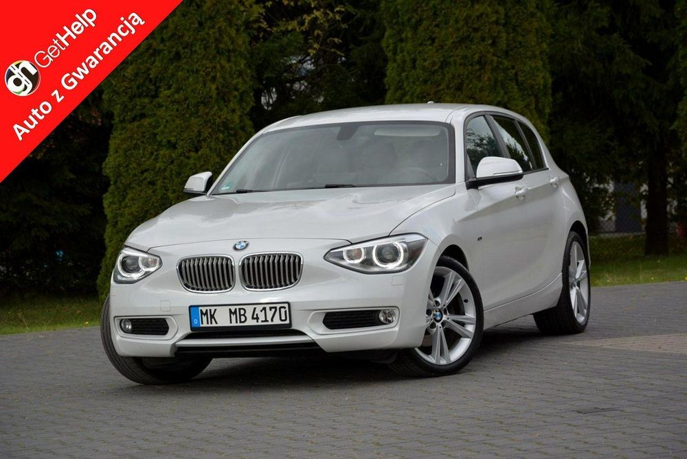 BMW Seria 1 Duża Navi Android Auto CarPlay Bi-Xenon Ledy el. fotele Skóry Parktr.