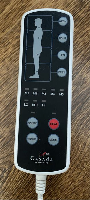 Mata masująca/wibracyjna CASADA  BodyShape II