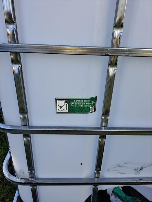 Zbiornik 1000l mauzer