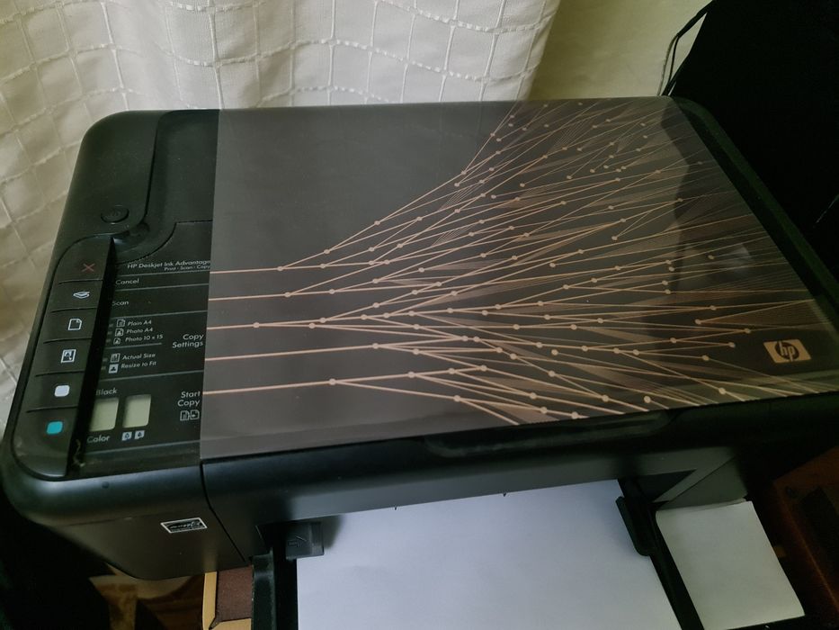 HP DESKJET k209a drukarka kopiarka skaner z tuszami sprawna