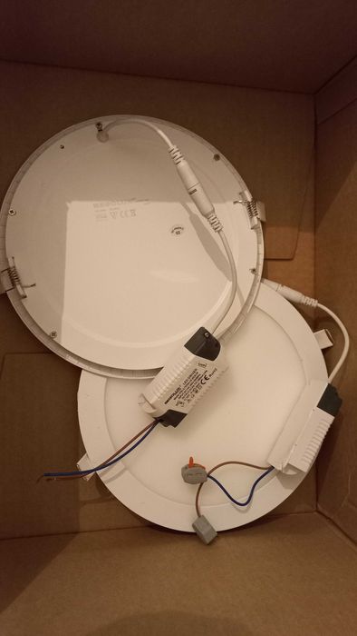 Vendo 5 painéis LED redondos de encastrar Begolux modelo Lupo R