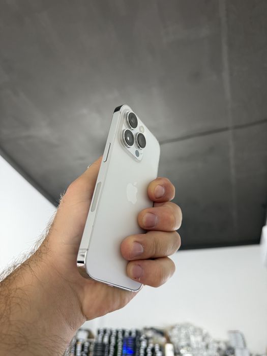 Apple Iphone 14 Pro 128 gb 100% айфон про фіз сім білий