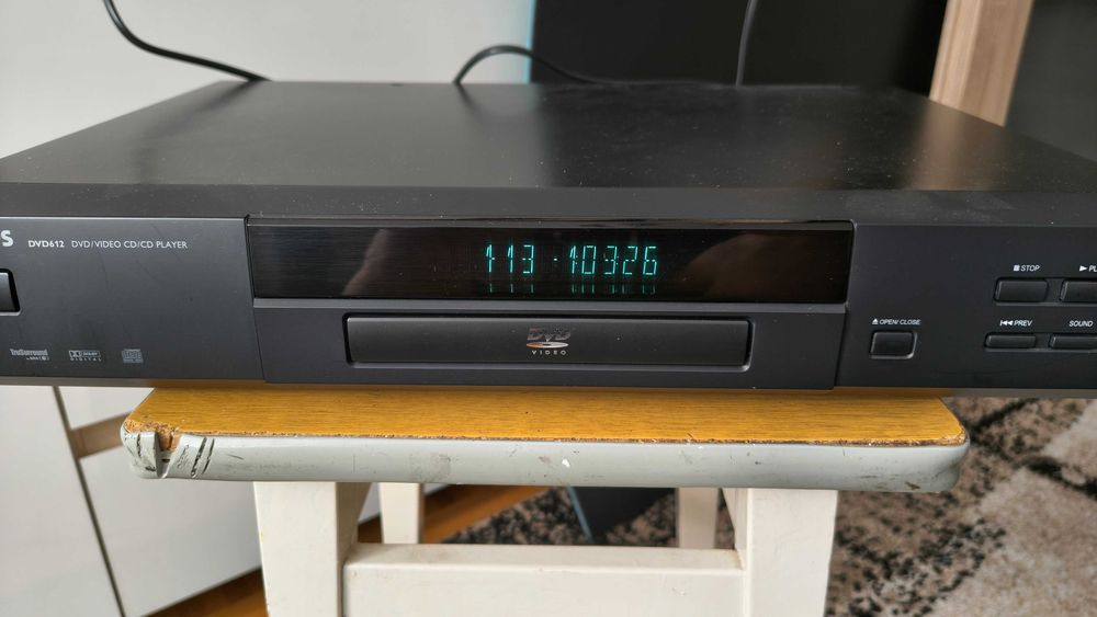 Odtwarzacz DVD Philips DVD 612 wszystkie regiony