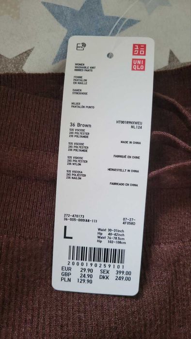 Нові жіночі штани Uniqlo розмір L