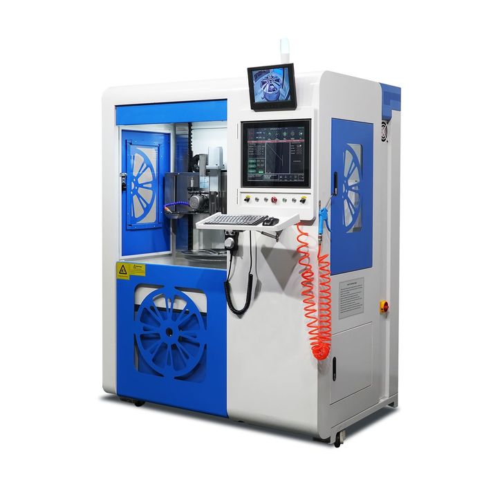 Токарний верстат з ЧПУ для відновлення ободів, коліс, країв, передків