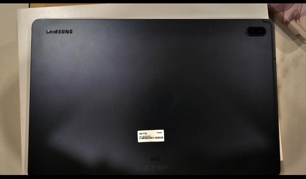 Samsung Tab S7 FE + S Pen + Caixa (Como novo)