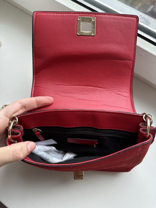 Замшева сумка MANGO