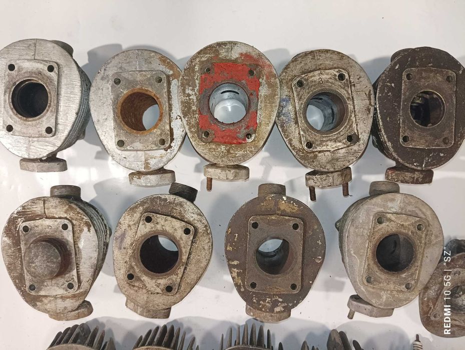 Komar - sztywniak - Romet - cylindry - głowice - 10 kg.