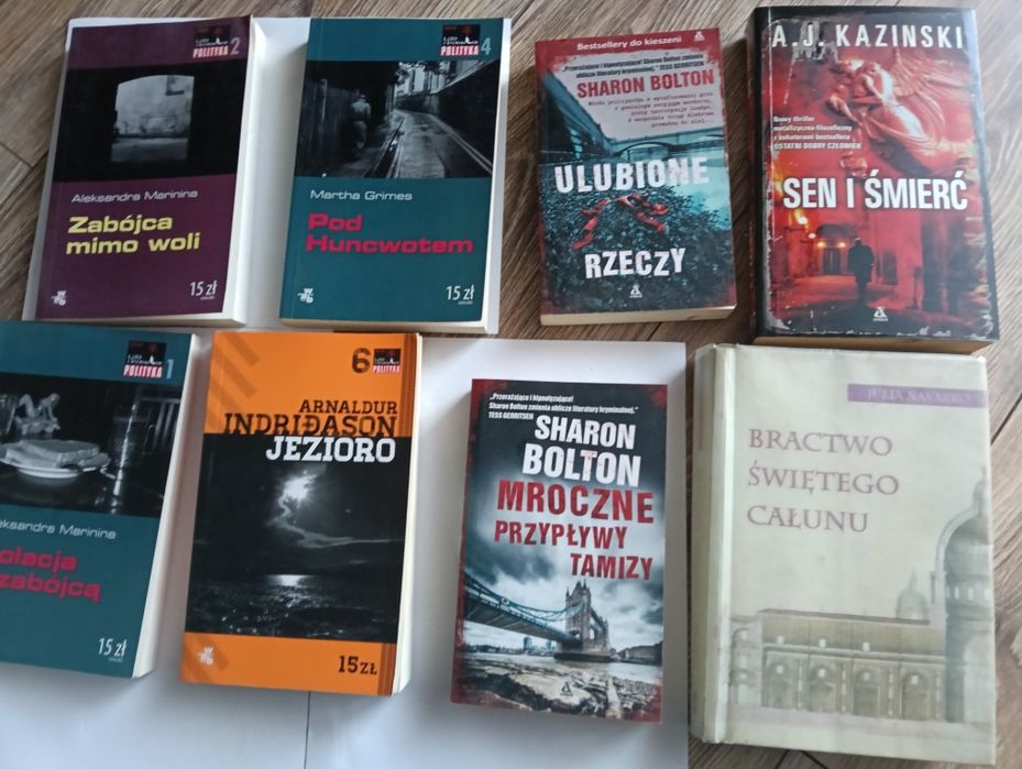Książki używane , romanse kryminały, itp