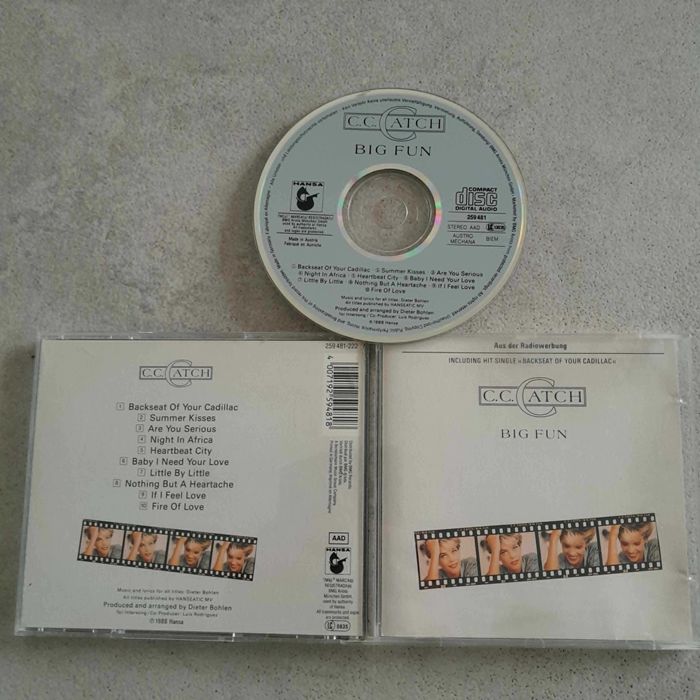 C.C. Catch - Big Fun - CD 1988 Hansa