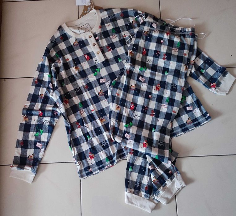 Pizama 2cz kolorowa r M  40/42 Dunnes stores