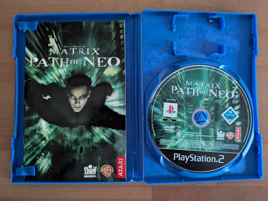 PS2 Game (PlayStation 2) Matrix Path of Neo - (Opt. Condition)64283960233475122